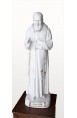 Statua Padre Pio Benedicente effetto Capodimonte 50 a 150cm